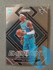 2021-22 Panini Prizm Emergent Kai Jones RC Charlotte Hornets #1